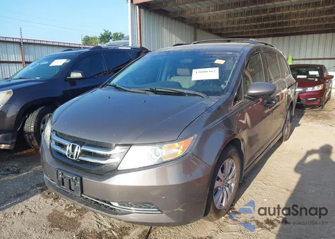 2015 Honda Odyssey Ex z USA, uszkodzony, nr VIN 5FNRL5H4XFB026635